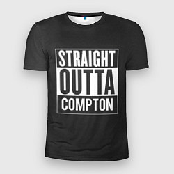 Футболка спортивная мужская Straight Outta Compton, цвет: 3D-принт