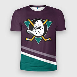 Футболка спортивная мужская Anaheim Ducks Selanne, цвет: 3D-принт