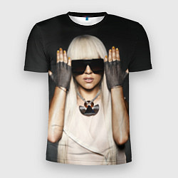 Мужская спорт-футболка Lady Gaga