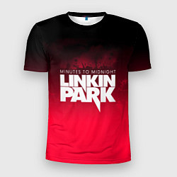 Футболка спортивная мужская Linkin Park: Minutes to midnight, цвет: 3D-принт