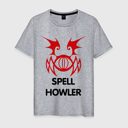 Мужская футболка Dark Elf Mage - Spell Howler