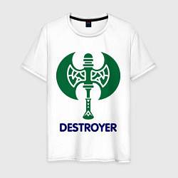 Мужская футболка Orc Fighter - Destroyer
