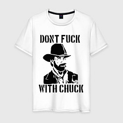 Мужская футболка Dont Fuck With Chuck