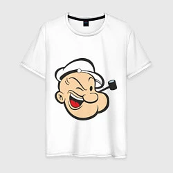 Мужская футболка Popeye Face