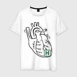 Мужская футболка Сердце Хауса