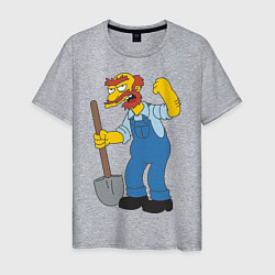 Мужская футболка Groundskeeper Willie