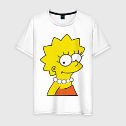 Мужская футболка Lisa Simpson