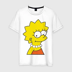 Мужская футболка Lisa Simpson