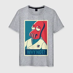 Мужская футболка Zoidberg: Why not?