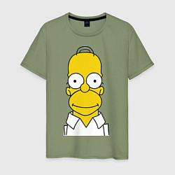 Мужская футболка Homer Face