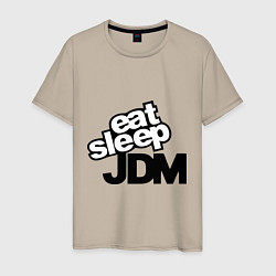 Мужская футболка Eat sleep jdm