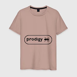 Мужская футболка Prodigy лого с муравьем
