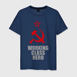 Мужская футболка Working class hero