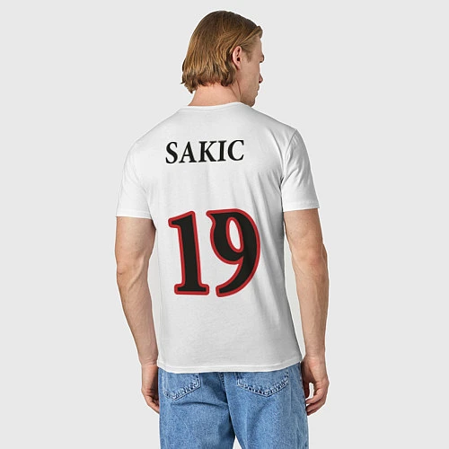 Мужская футболка Colorado Avelanche: Sakic / Белый – фото 4