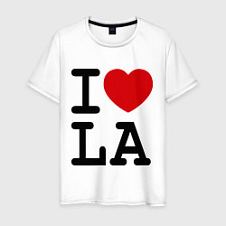 Мужская футболка I love LA