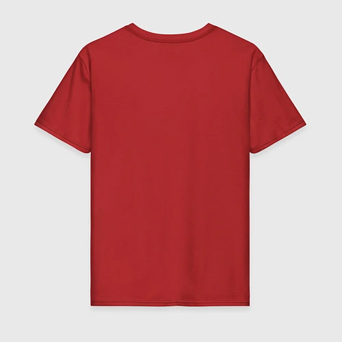 Мужская футболка Совенок-мальчик / Красный – фото 2