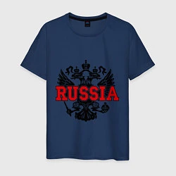 Мужская футболка Russia Coat