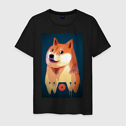 Мужская футболка Wow Doge
