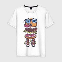 Мужская футболка Гамбургер