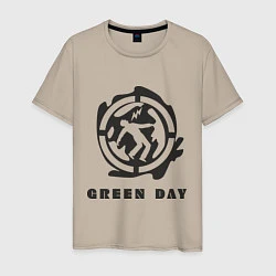 Мужская футболка Green Day: Red Symbol