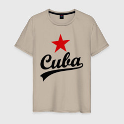 Мужская футболка Cuba Star