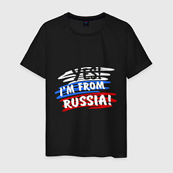 Мужская футболка I am from Russia