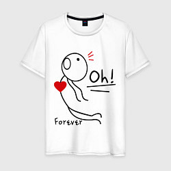 Мужская футболка Oh: Forever