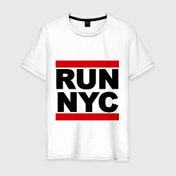 Мужская футболка Run NYC