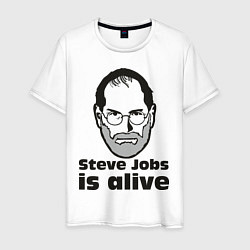 Мужская футболка Jobs is alive