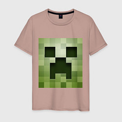 Мужская футболка Мinecraft creeper