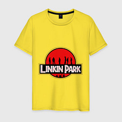 Мужская футболка Linkin Park: Jurassic Park