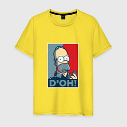 Мужская футболка D'oh Poster