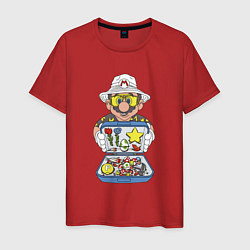 Мужская футболка Summer Mario