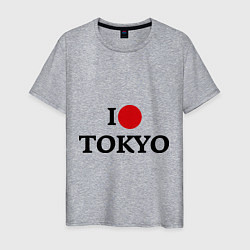 Мужская футболка I love tokio
