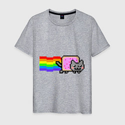 Мужская футболка Nyan Cat