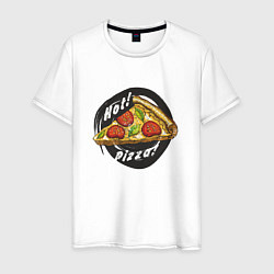Мужская футболка Hot Pizza