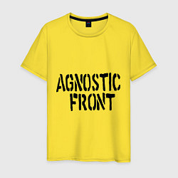 Мужская футболка Agnostic front