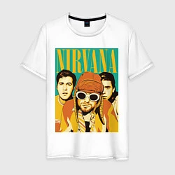 Мужская футболка Nirvana