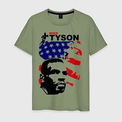 Мужская футболка Mike Tyson: USA Boxing