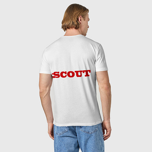 Мужская футболка TF2: Scout / Белый – фото 4