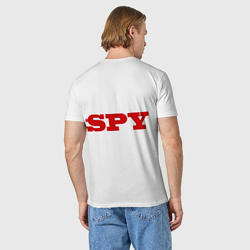 Мужская футболка TF2: Spy / Белый – фото 4