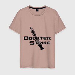 Мужская футболка Counter Strike: Knife