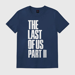 Футболка хлопковая мужская The Last of Us: Part II, цвет: тёмно-синий