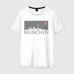 Мужская футболка Bayern Munchen - Munchen City grey 2022