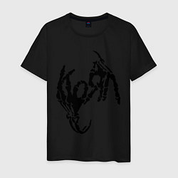Мужская футболка Korn bones
