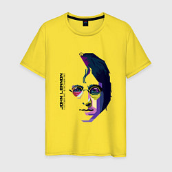 Мужская футболка John Lennon: Techno