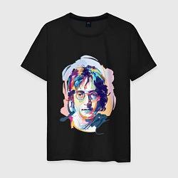 Мужская футболка John Lennon: Art