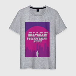 Мужская футболка Blade Runner 2049: Purple