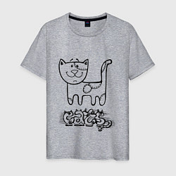 Мужская футболка Cats