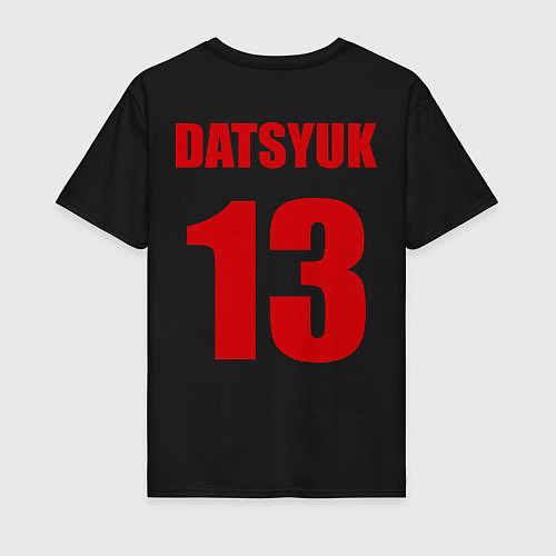 Мужская футболка Detroit Red Wings: Pavel Datsyuk / Черный – фото 2